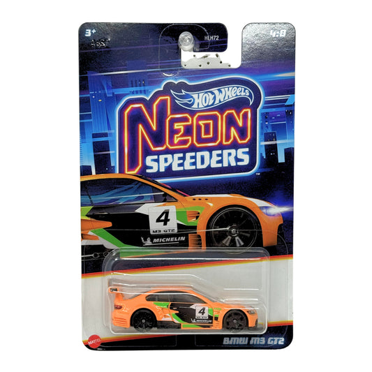 Hot Wheels Neon Speeders BMW M3 GT2 1:64 Diecast Orange