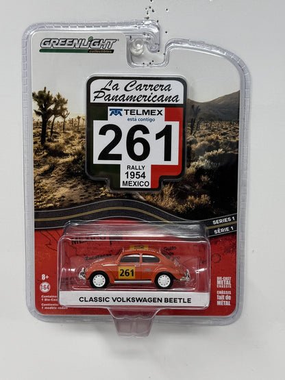 GreenLight La Carrera Panamericana Classic Volkswagen Beetle 1:64 Diecast