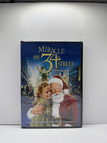 Miracle on 34th Street (DVD) Edmund Gwenn Family Sealed