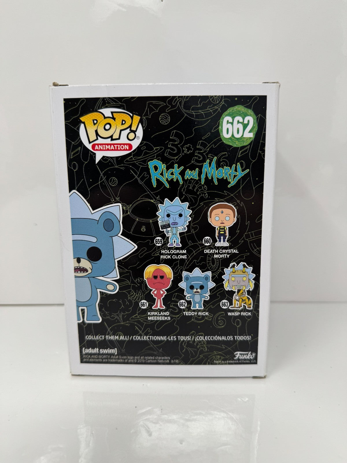 Funko Pop! Animation Rick and Morty #662 Teddy Rick Chase Vinyl Figure