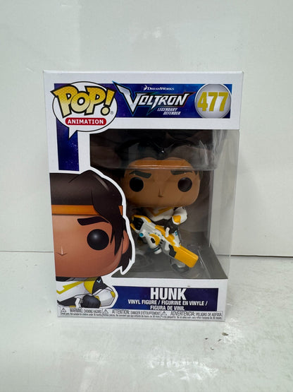 Funko Pop! Animation Voltron Legendary Defender Hunk #477 Animation Vinyl Figure