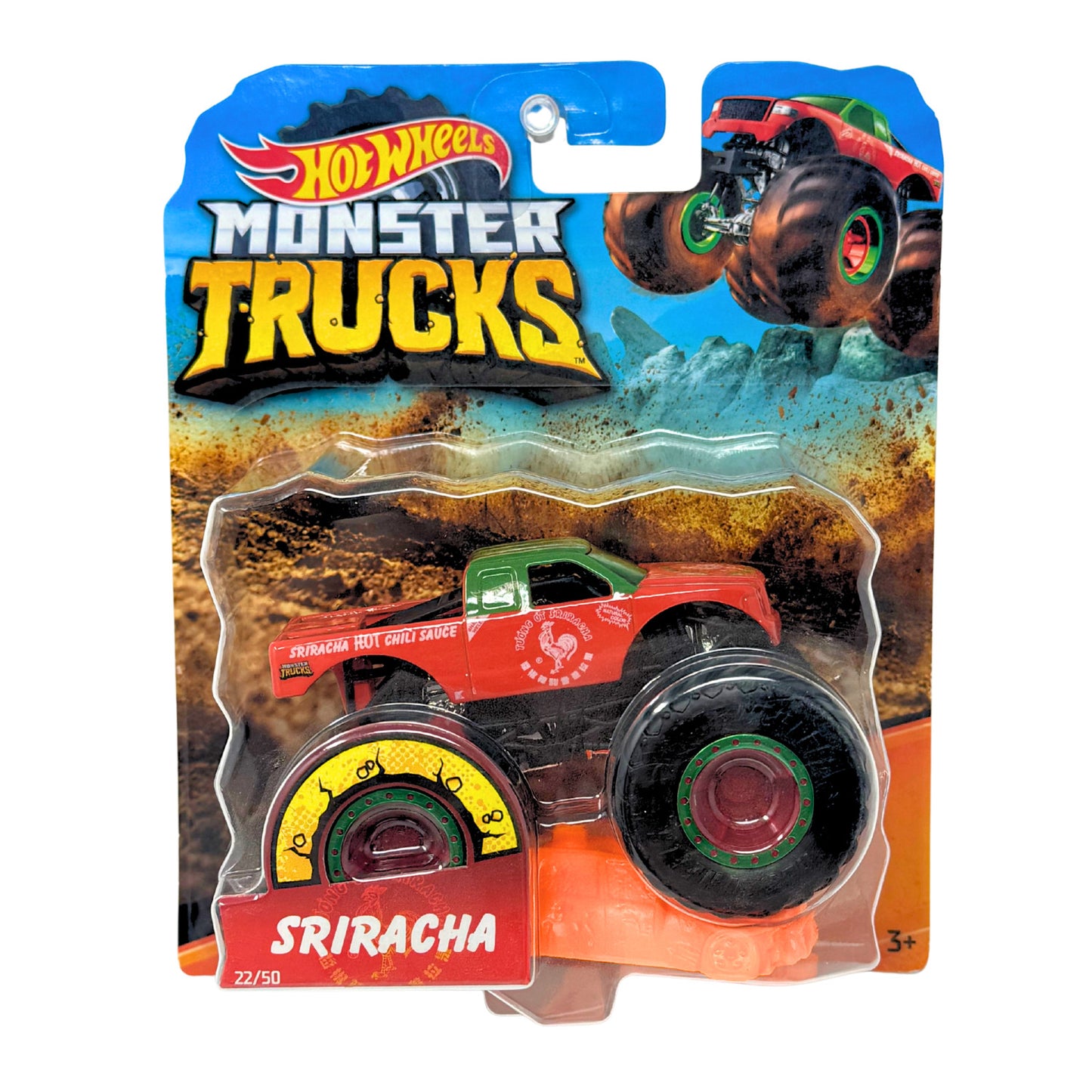 Hot Wheels Monster Trucks Sriracha 1:64 Diecast