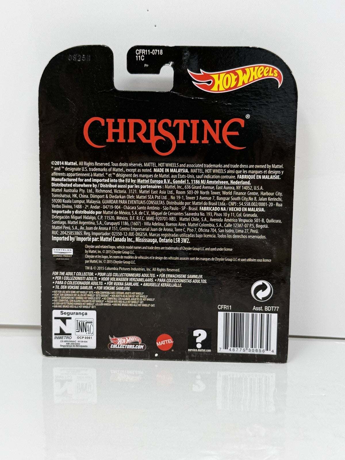 Hot Wheels Retro Entertainment Christine 1958 Plymouth Fury 1:64 Diecast