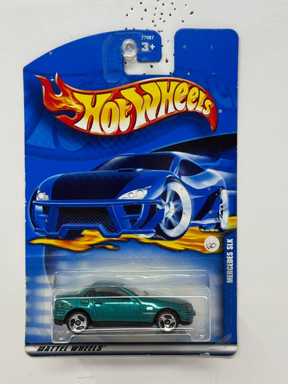 Hot Wheels Mercedes-Benz SLK 1:64 Diecast Teal