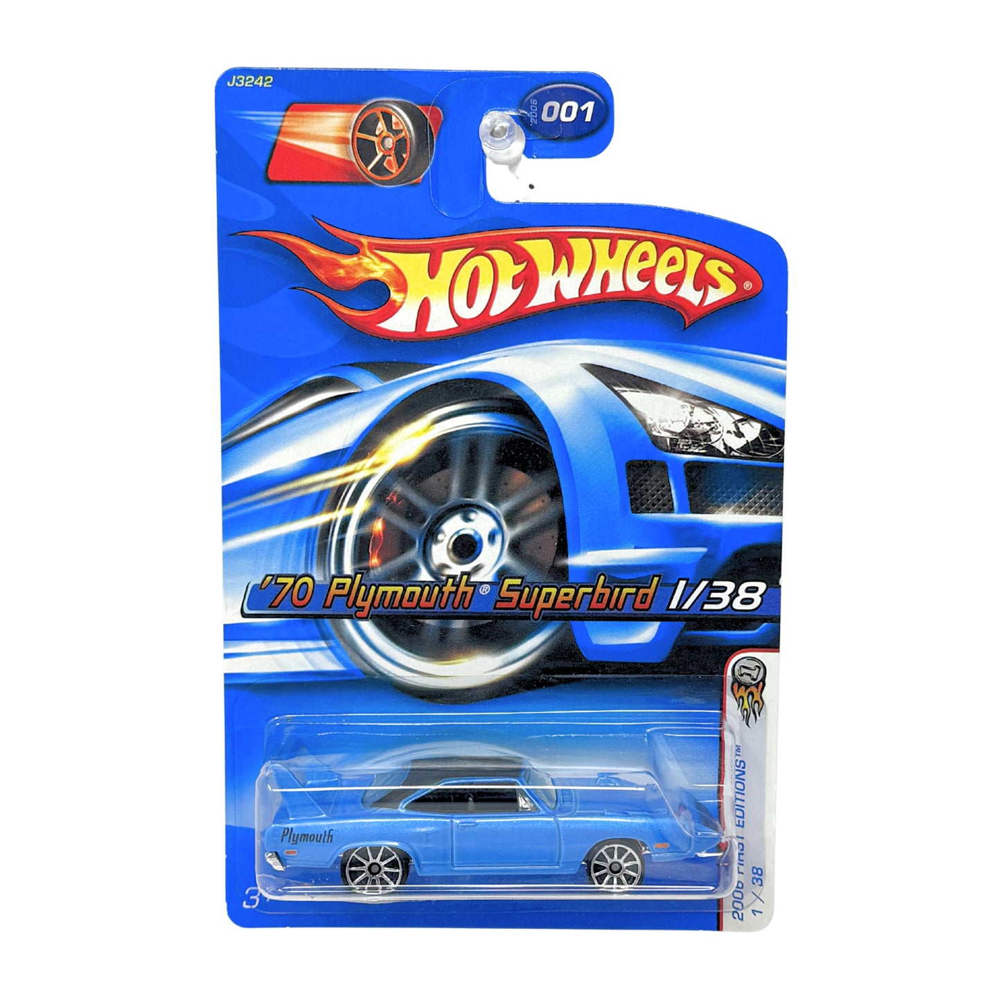 Hot Wheels First Editions 1970 Plymouth Superbird FTE 1:64 Diecast Blue