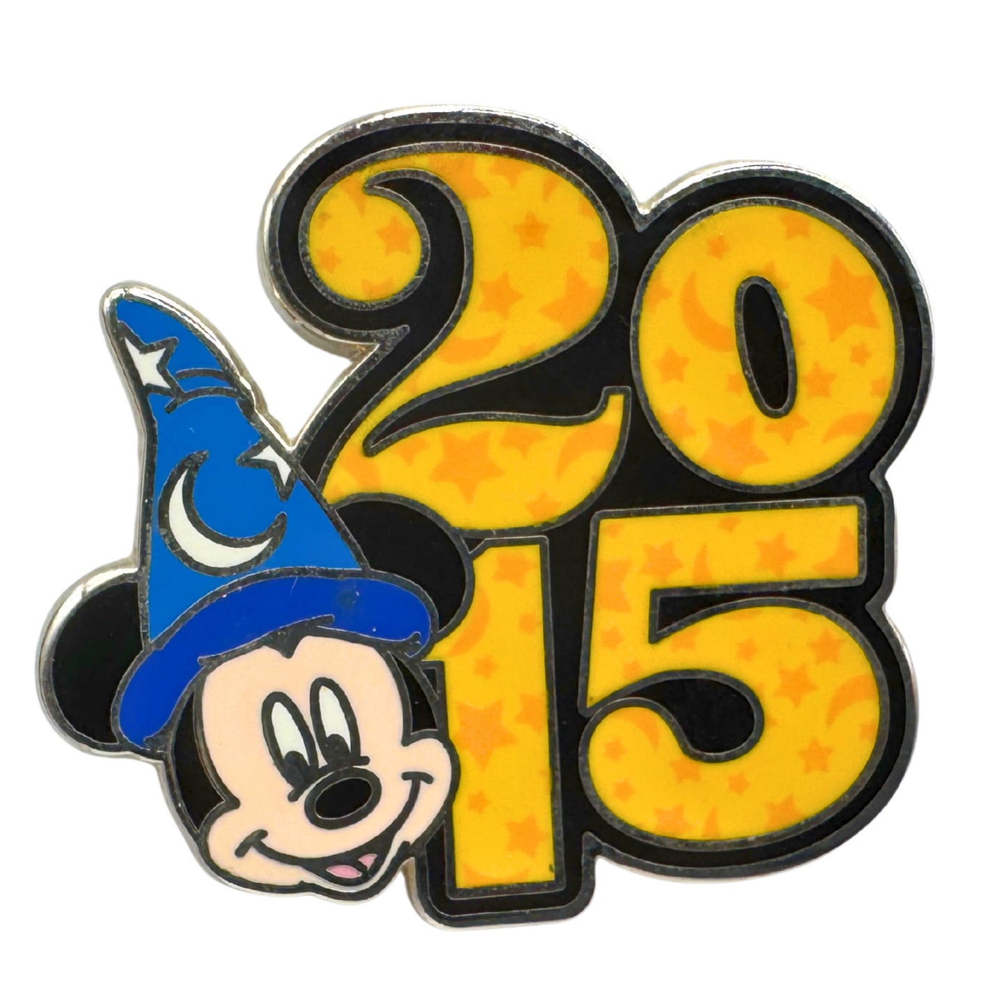 Disney Parks 2015 Dated Booster Sorcerer Mickey Trading Pin DC2S12