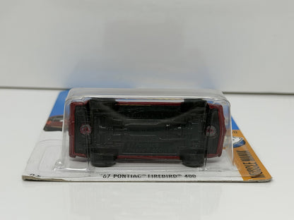 Hot Wheels Muscle Mania 1967 Pontiac Firebird 400 1:64 Diecast Red US Card