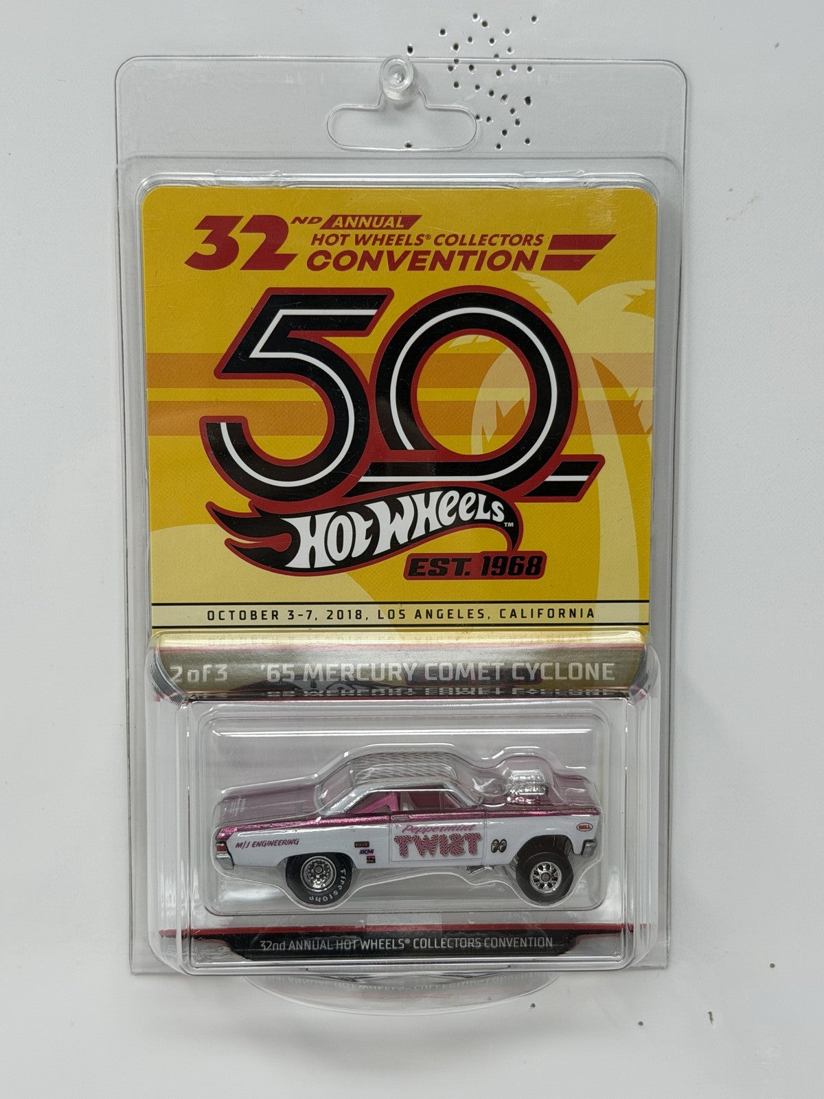 Hot Wheels 2018 Collectors Convention 1965 Mercury Comet Cyclone 1:64 Diecast
