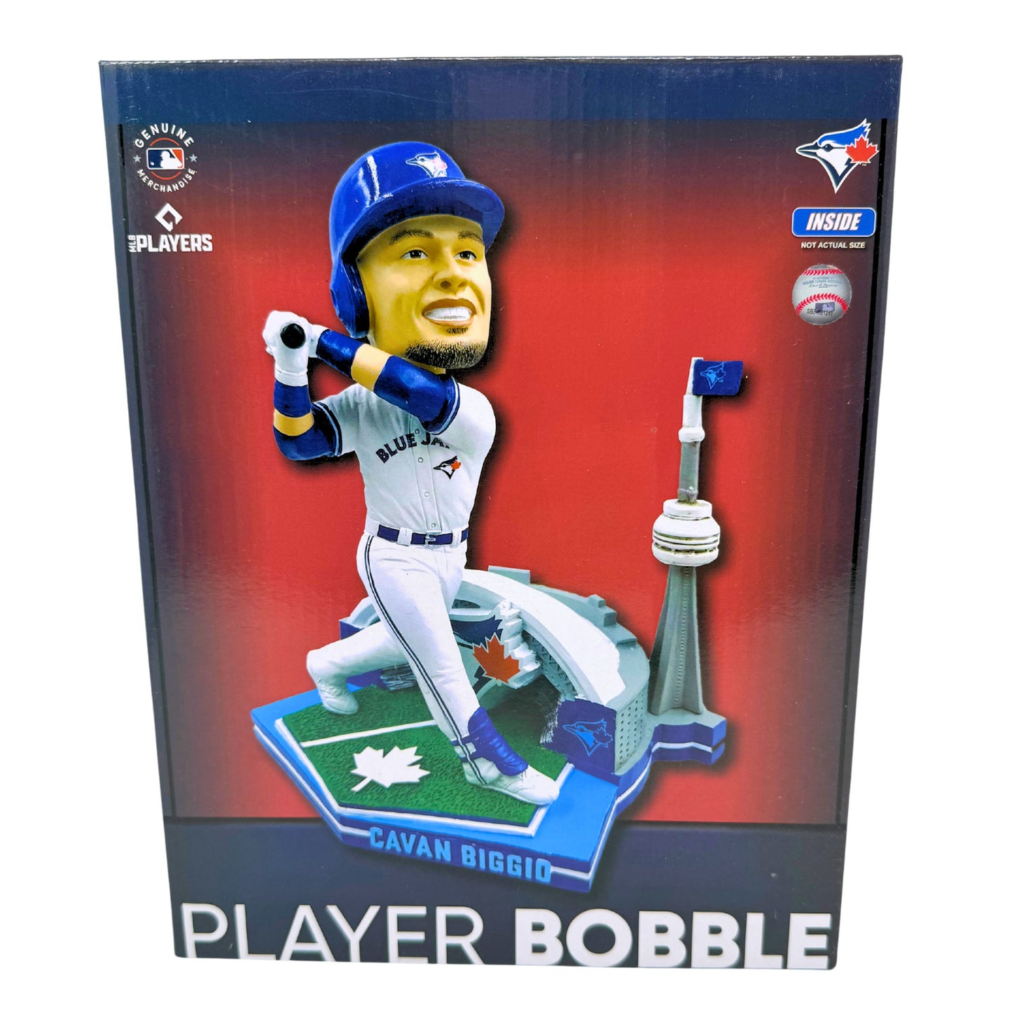 FOCO MLB Toronto Blue Jays Cavan Biggio "Stadium Facade" Bobblehead