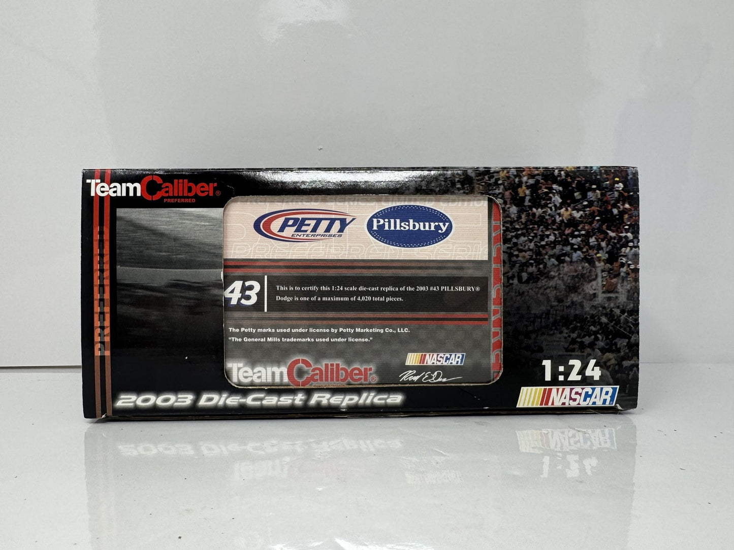 Team Caliber Nascar Kyle Petty #43 Pillsbury 2003 Dodge 1:24 Diecast