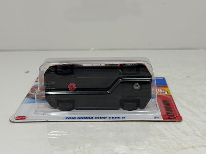 Hot Wheels Then and Now 2018 Honda Civic Type R 1:64 Diecast Short Card