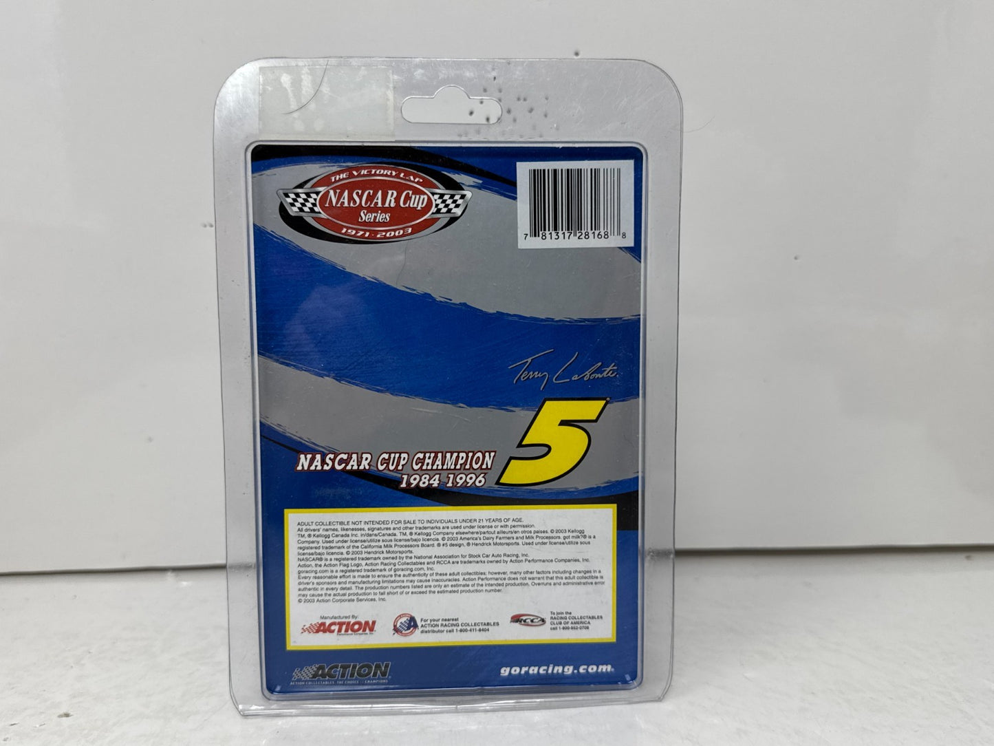 Action Nascar #5 Terry Labonte Kellogg's Victory Lap Monte Carlo 1:64 Diecast
