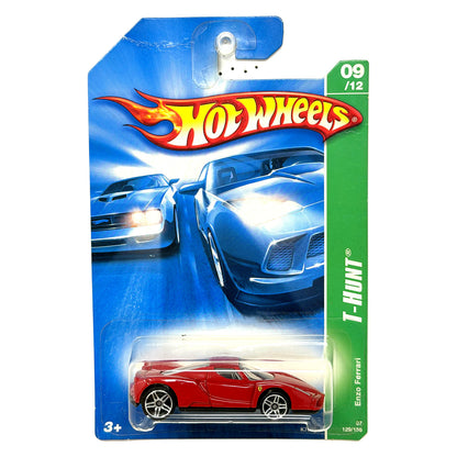 Hot Wheels Treasure Hunt Enzo Ferrari 1:64 Diecast Red