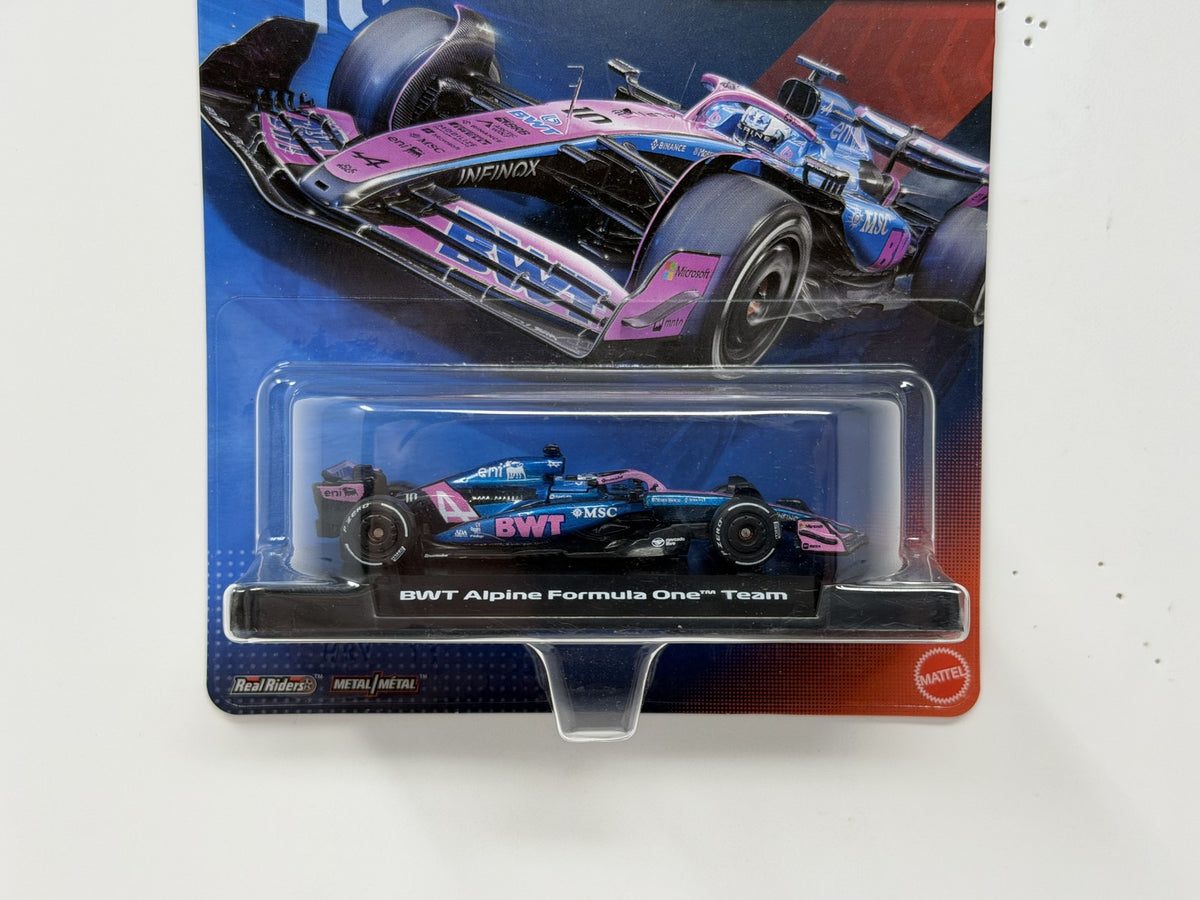 Hot Wheels Premium Formula 1 BWT Alpine Team #10 1:64 Diecast