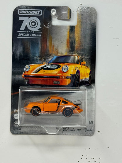 Matchbox 70 Years Porsche 911 Turbo 1:64 Diecast