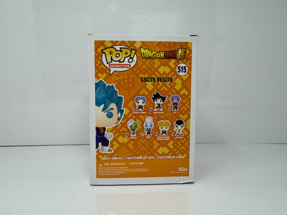 Funko Pop! Animation Dragon Ball Z #515 SSGSS Vegito Hot Topic Vinyl Figure