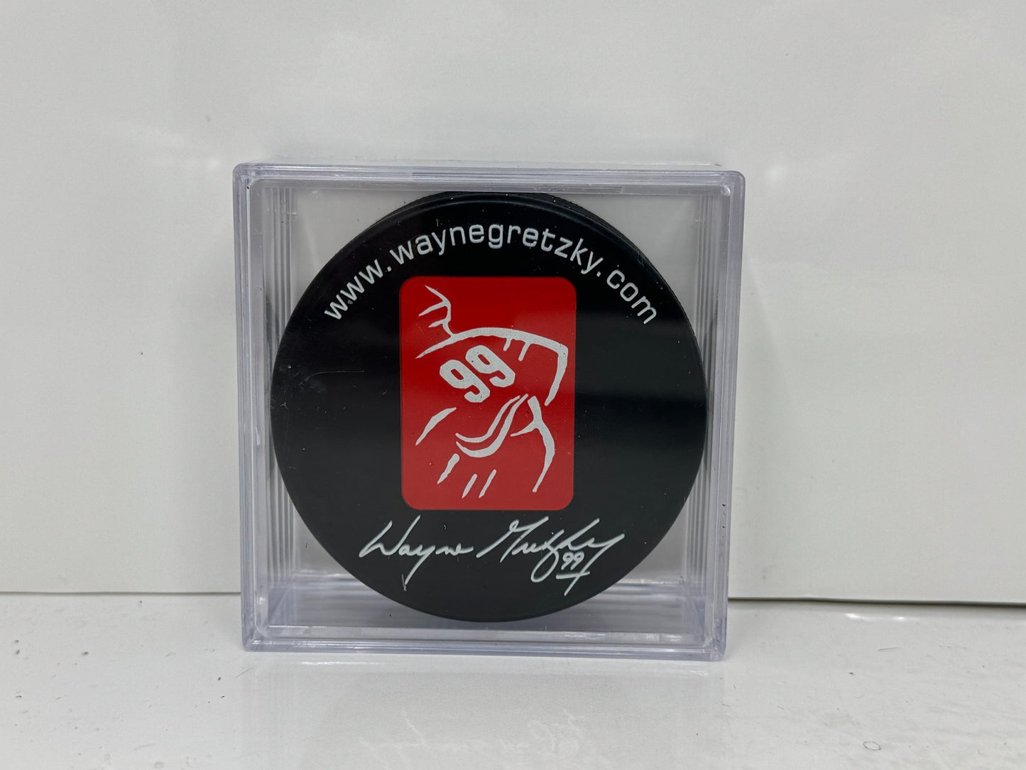 Wayne Gretzky #99 Official Logo Collectible Pepsi Hockey Puck