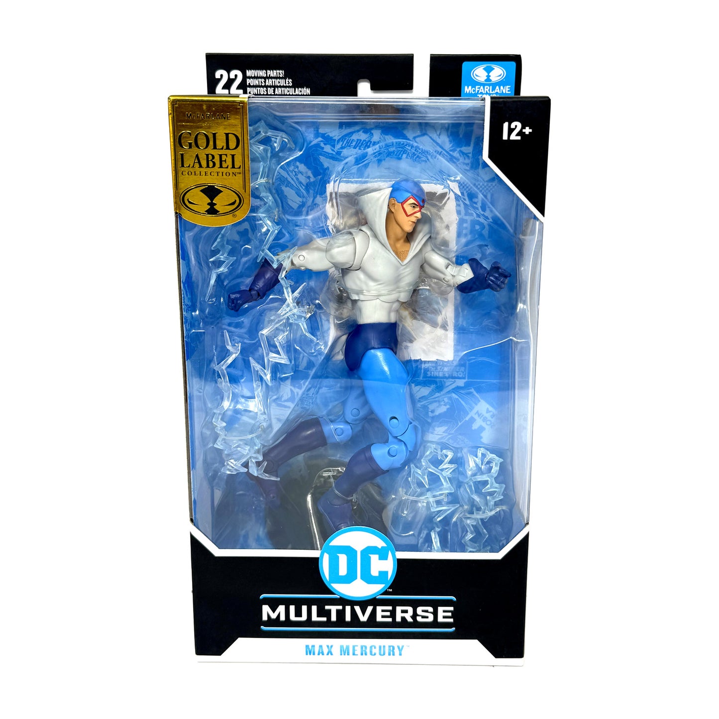 McFarlane DC Multiverse The Flash Max Mercury Gold Label Action Figure