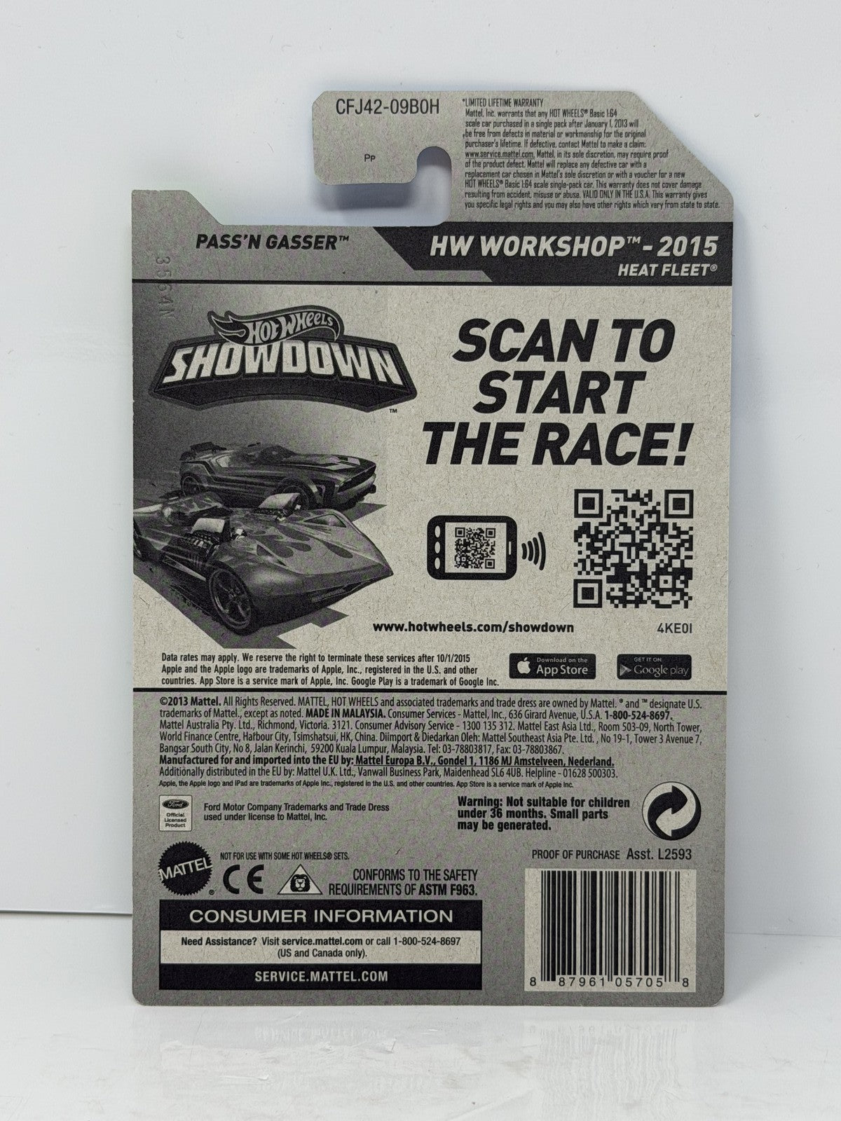 Hot Wheels Super Treasure Hunt Pass'n Gasser HW Workshop 1:64 Diecast STH