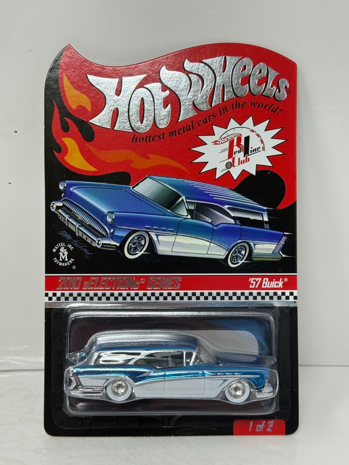 Hot Wheels RLC Red Line Club 1957 Buick 1:64 Diecast