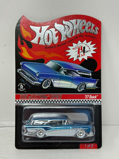 Hot Wheels RLC Red Line Club 1957 Buick 1:64 Diecast
