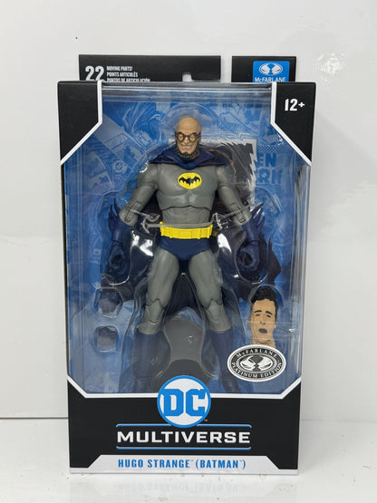McFarlane DC Multiverse Hugo Strange As Batman Platinum Action Figure