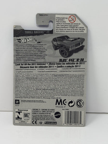 Hot Wheels Thrill Racers Desert Oldsmobile 442 W-30 1:64 Diecast Red
