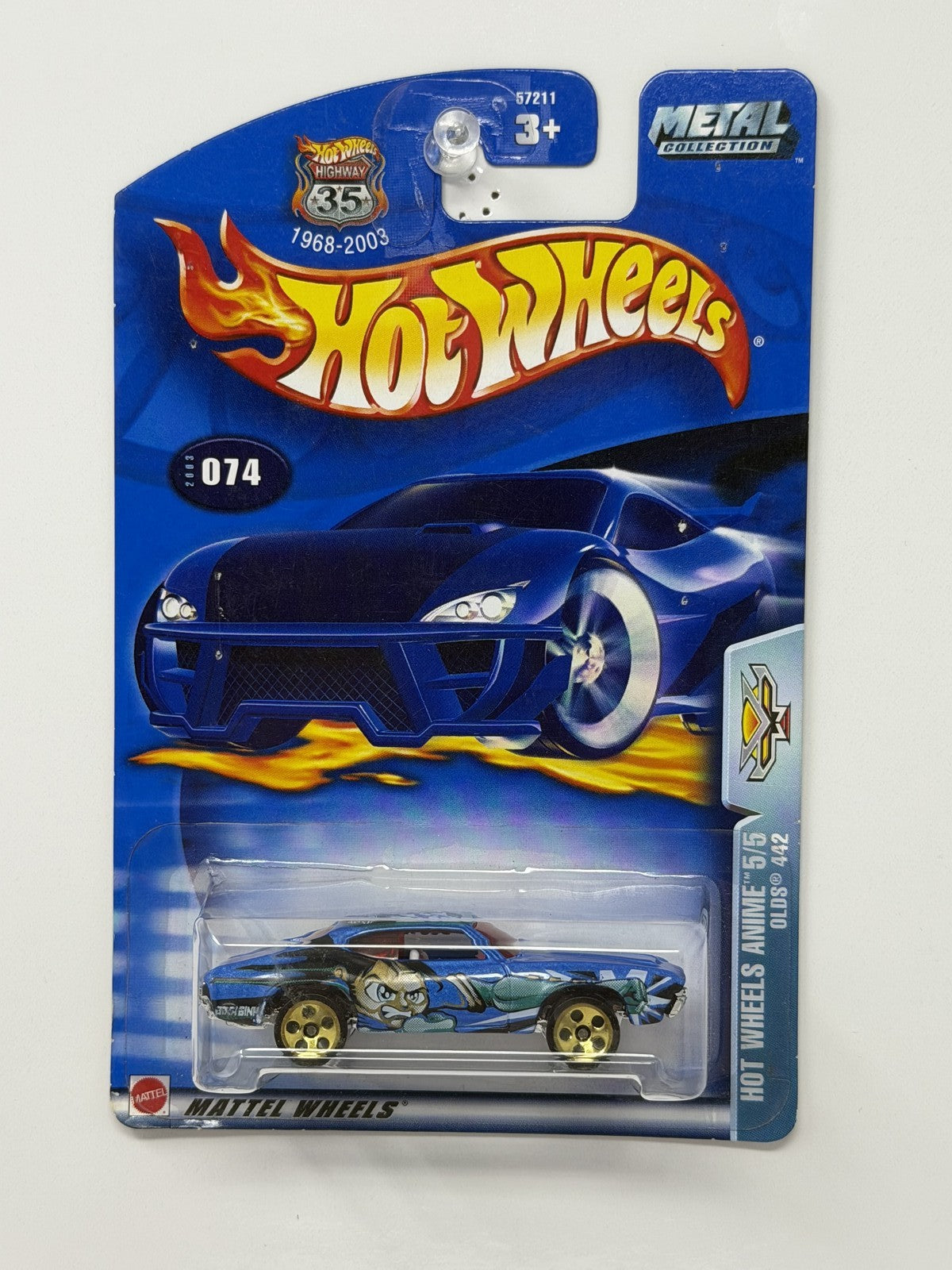 Hot Wheels Anime Oldsmobile 442 1:64 Diecast