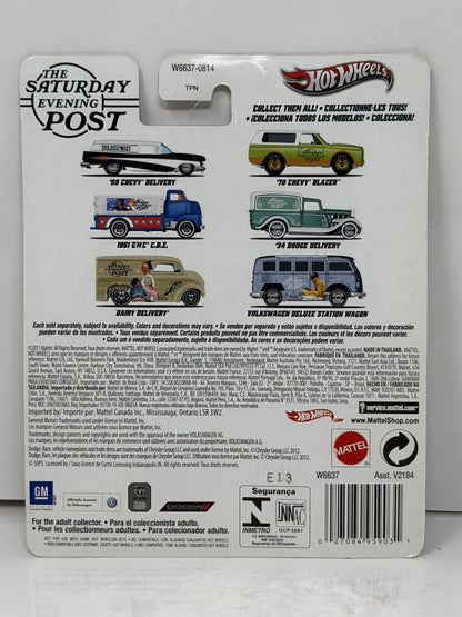 Hot Wheels Saturday Evening Post 1934 Dodge Delivery 1:64 Real Riders