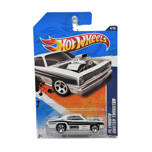 Hot Wheels Performance Plymouth Duster Thruster 1:64 Diecast White