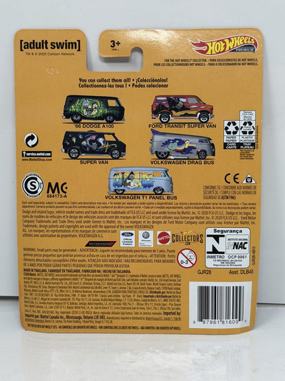 Hot Wheels Premium Rick and Morty Volkswagen T1 Panel Bus 1:64 Real Riders