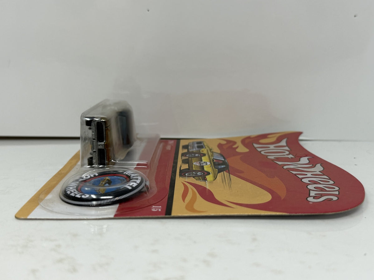 Hot Wheels 50th Anniversary 1968 Mercury Cougar 1:64 Diecast w/ Button