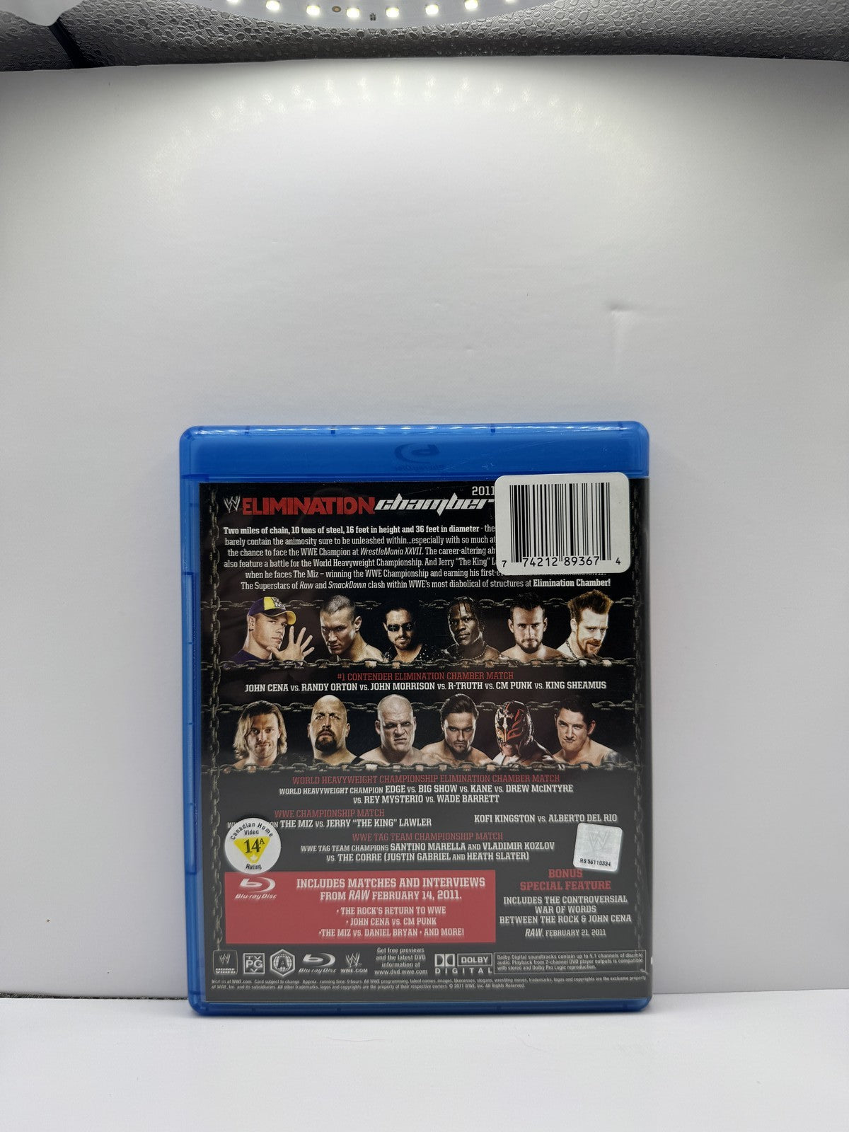 Elimination Chamber 2011 (Blu-ray) WWE Wrestling