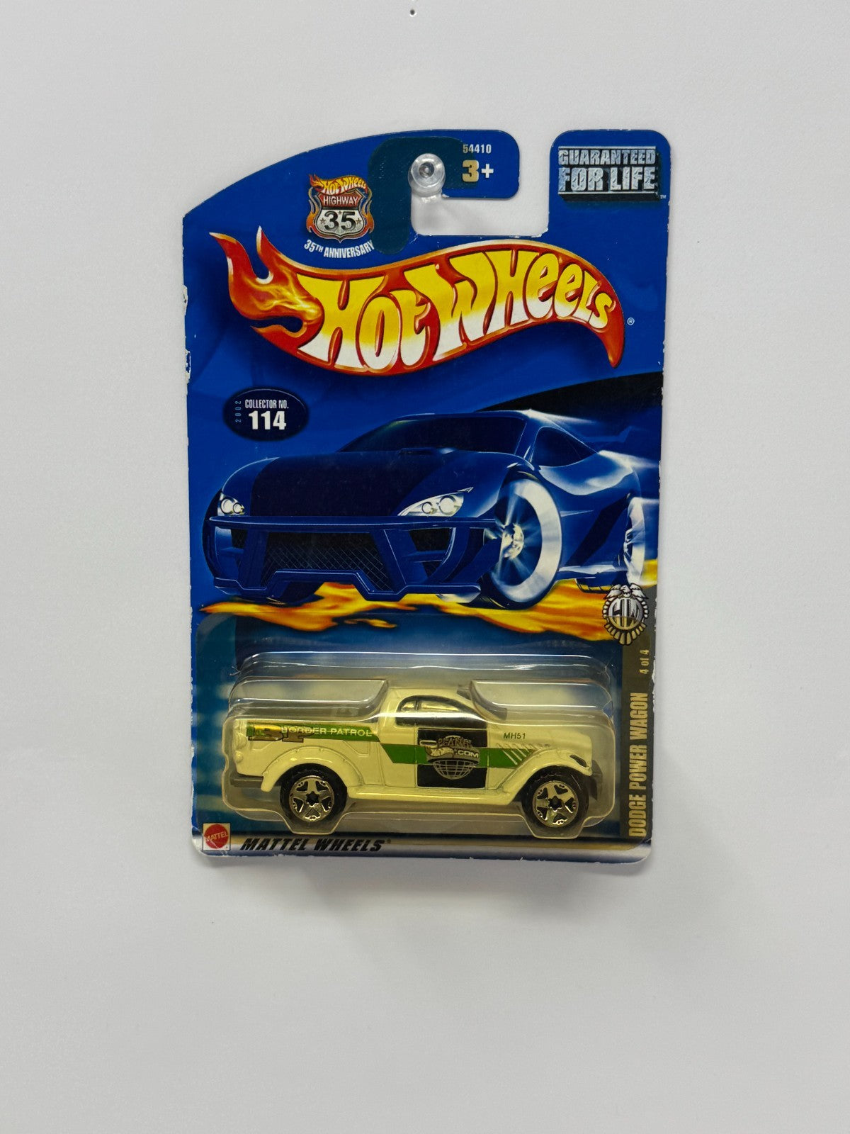 Hot Wheels 1970 Dodge Power Wagon Border Patrol 1:64 Diecast