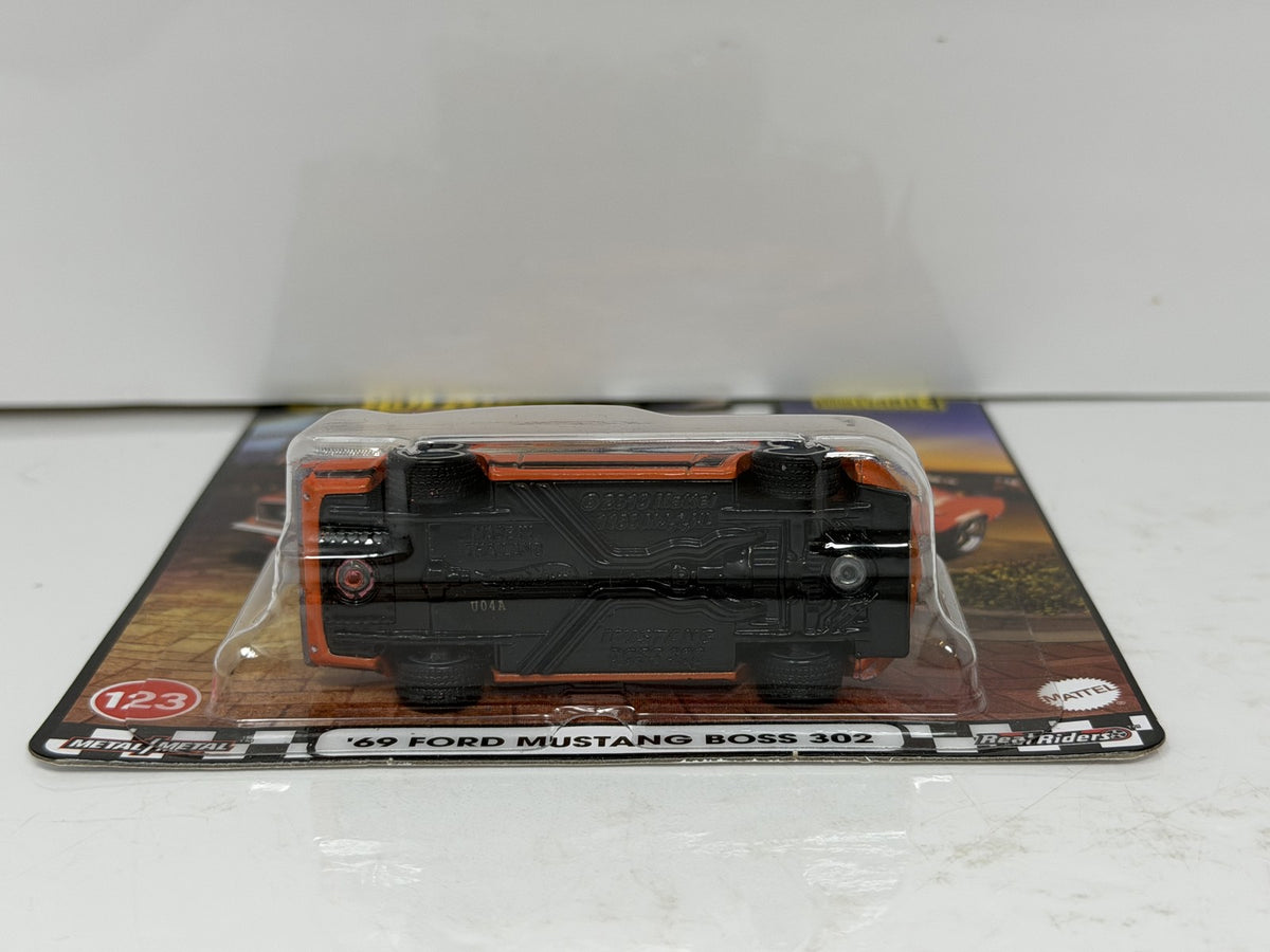Hot Wheels Premium Boulevard #123 1969 Ford Mustang Boss 302 1:64 Diecast