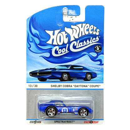 Hot Wheels Cool Classics Shelby Cobra Daytona Coupe Spectrafrost 1:64 Diecast