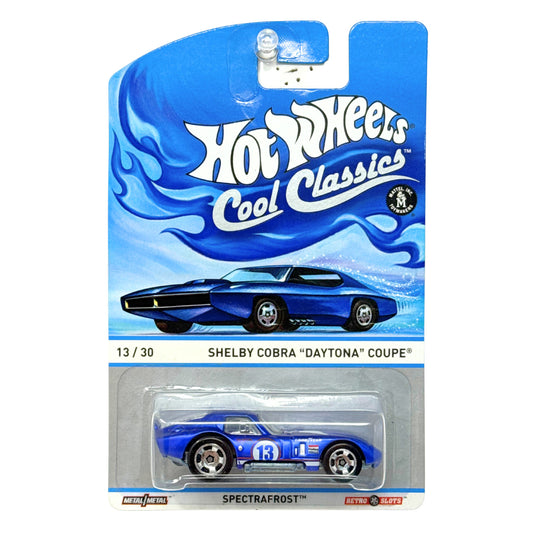 Hot Wheels Cool Classics Shelby Cobra Daytona Coupe Spectrafrost 1:64 Diecast