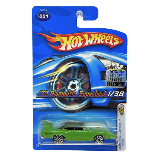 Hot Wheels First Editions 1970 Plymouth Superbird 1:64 Diecast Factory Sealed