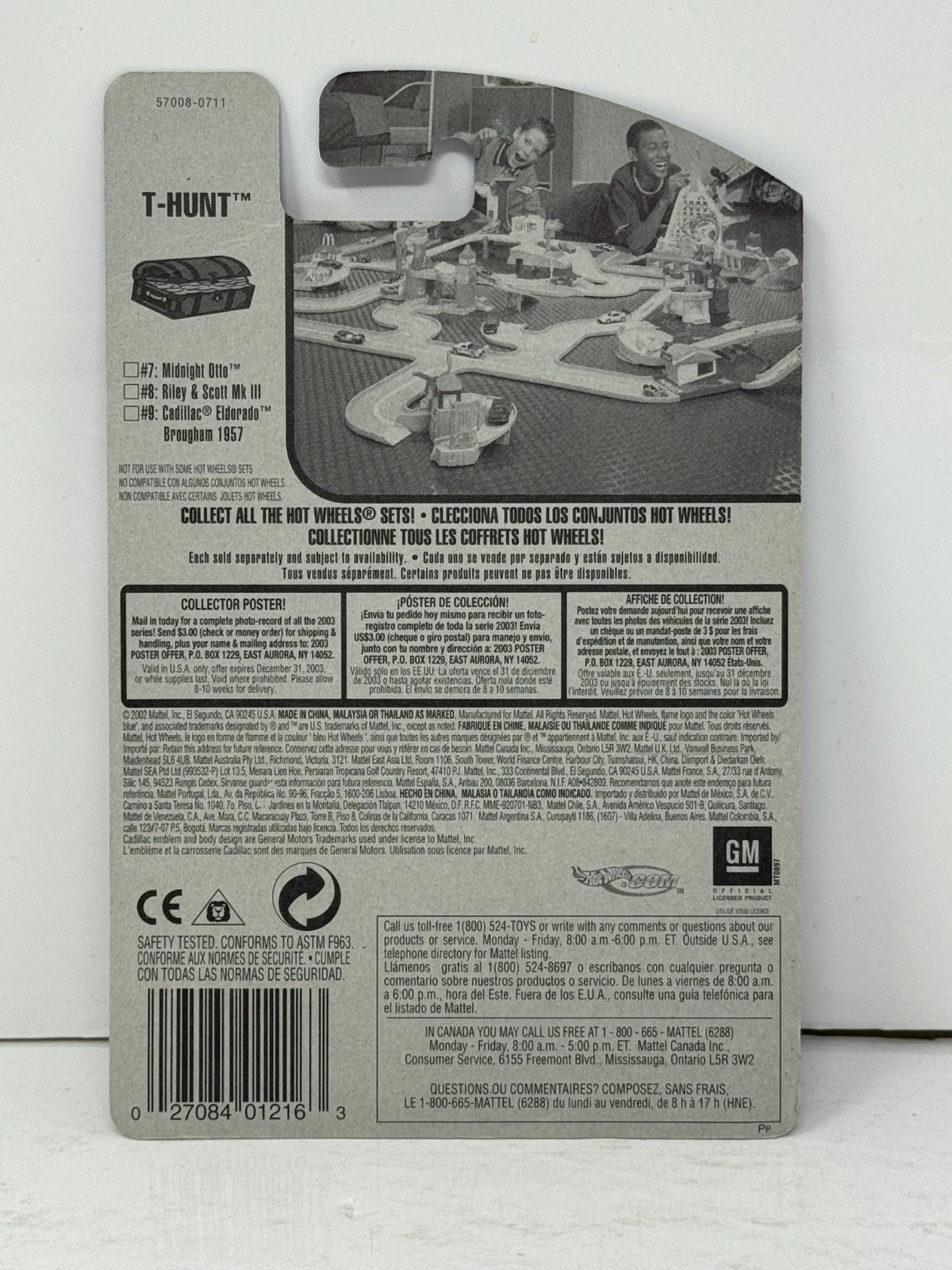 Hot Wheels T-Hunt 1957 Cadillac Eldorado Brougham 1:64 Diecast Real Riders