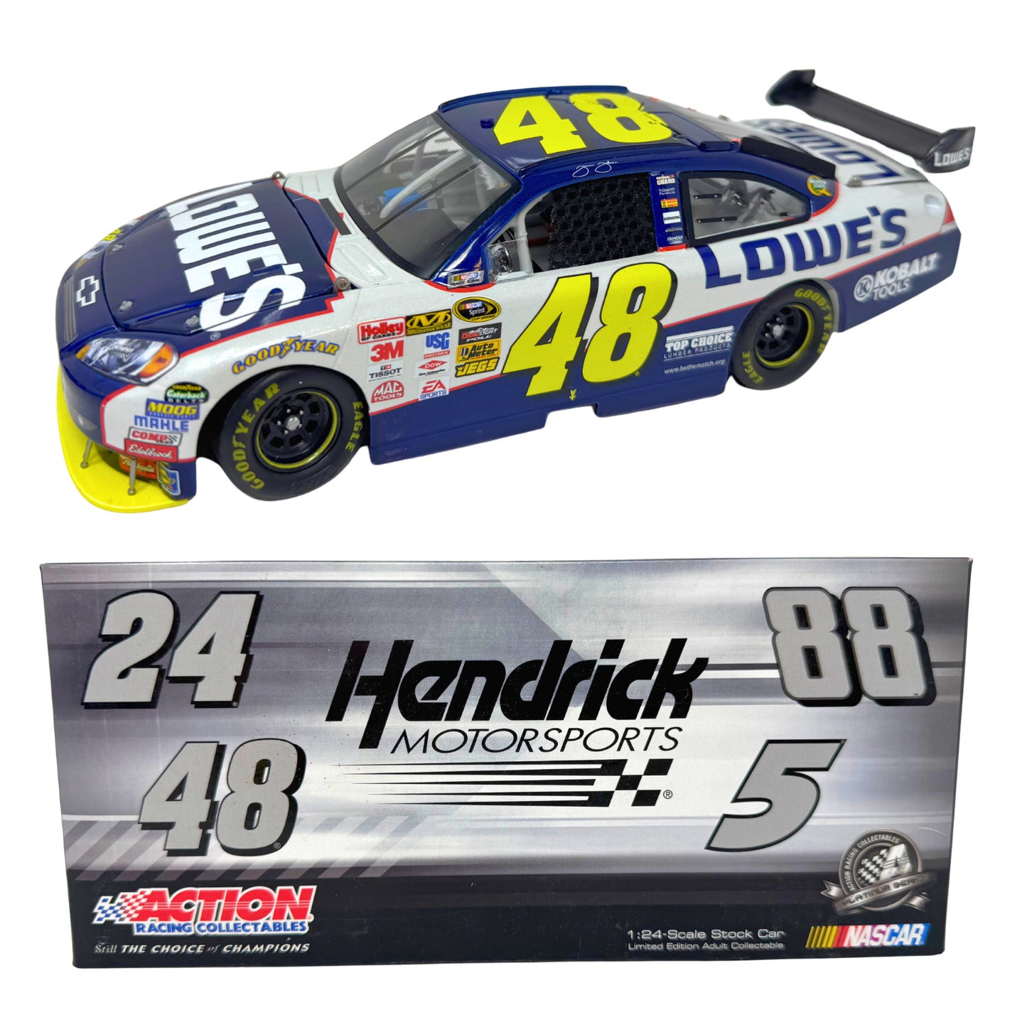 Action Nascar #48 Jimmie Johnson Lowe's 2010 Impala 1:24 Diecast