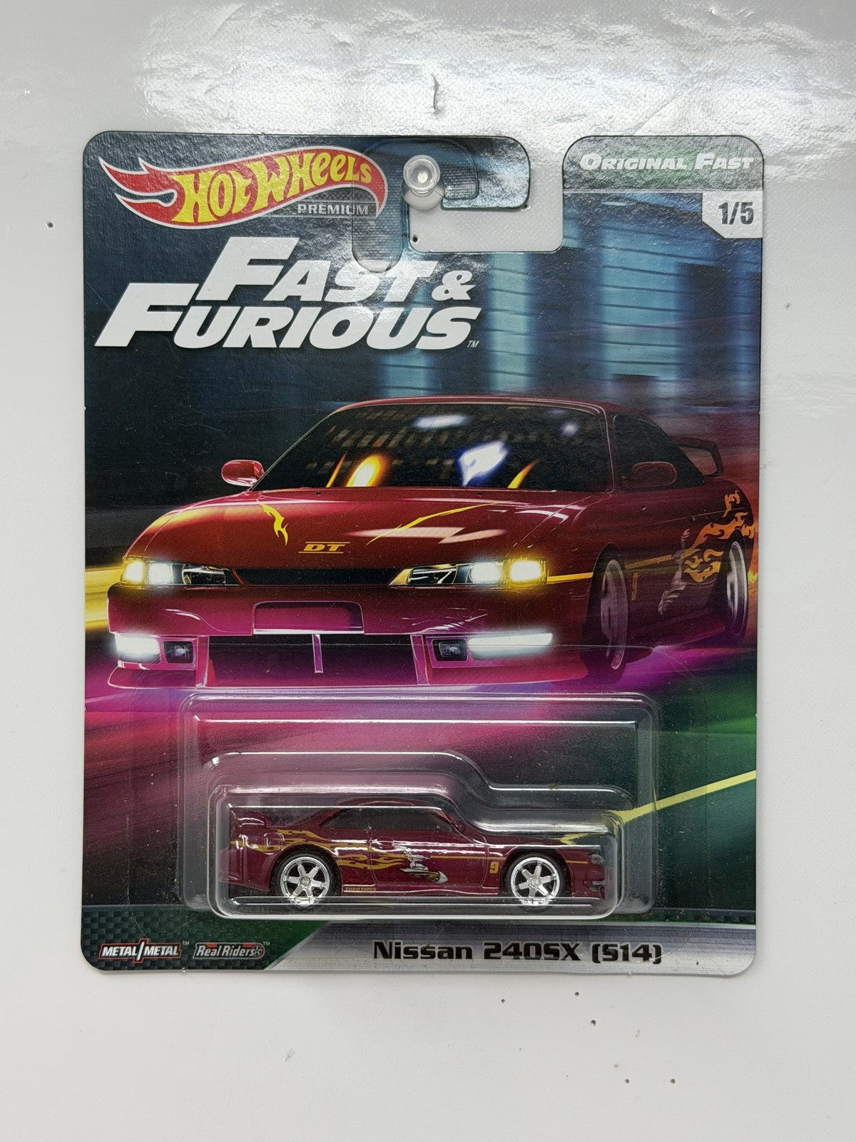 Hot Wheels Premium Fast & Furious Original Fast Nissan 240SX S14 1:64 Diecast