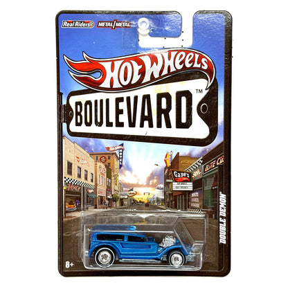 Hot Wheels Boulevard Double Demon 1:64 Diecast Real Riders
