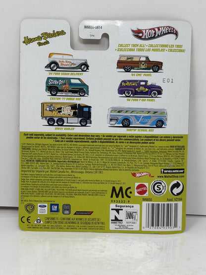 Hot Wheels Yogi Bear 1964 GMC Panel 1:64 Real Riders