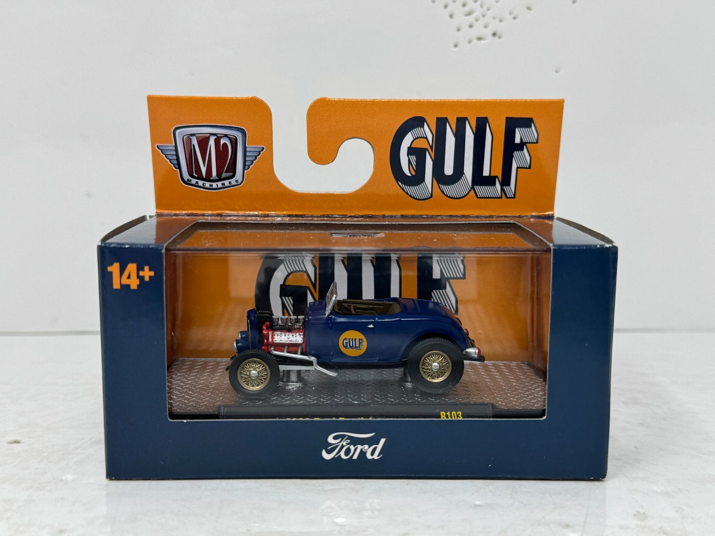 M2 Machines Gulf 1932 Ford Roadster 1:64 Diecast