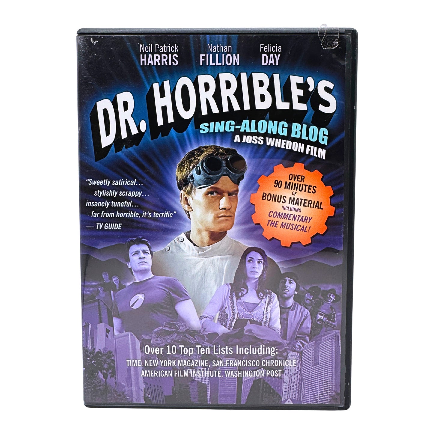 Dr Horribles Sing Along Blog (DVD) Neil Patrick Harris Musical