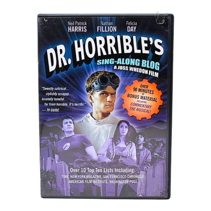 Dr Horribles Sing Along Blog (DVD) Neil Patrick Harris Musical