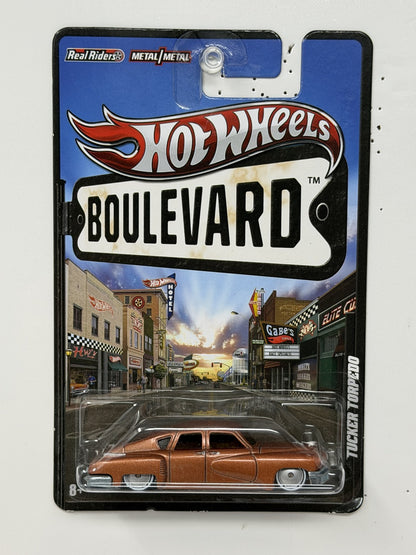 Hot Wheels Boulevard Tucker Torpedo 1:64 Diecast Real Riders