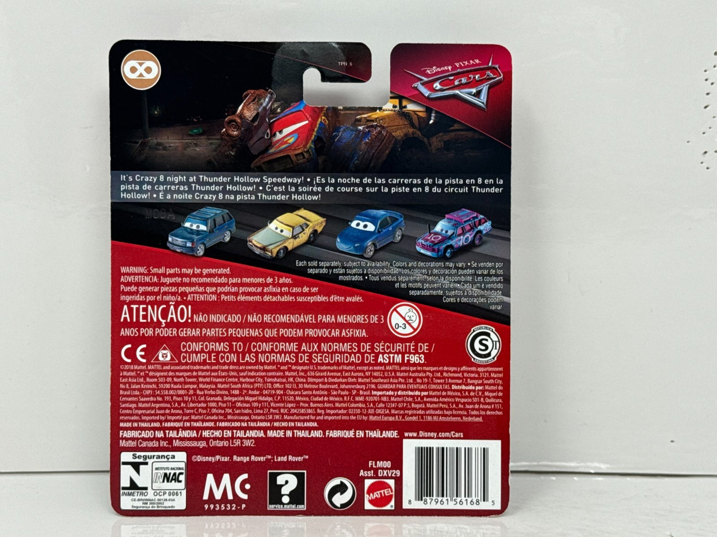 Disney Pixar Cars Thunder Hollow Mo Revlin 1:55 Diecast