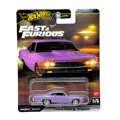 Hot Wheels Premium Fast & Furious 1966 Chevy Impala 1:64 Diecast