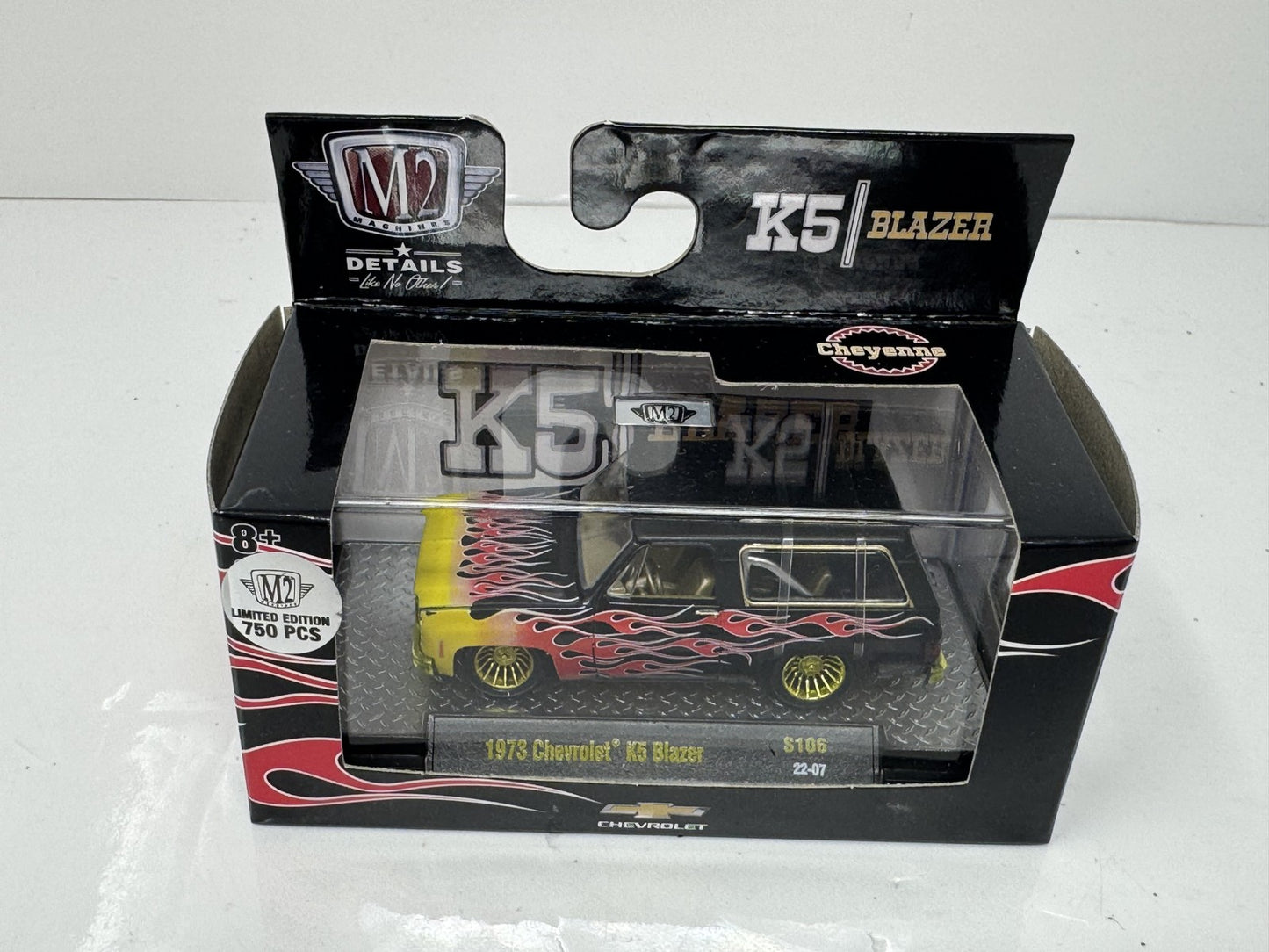 M2 Machines 1973 Chevrolet K5 Blazer CHASE 1:64 Diecast